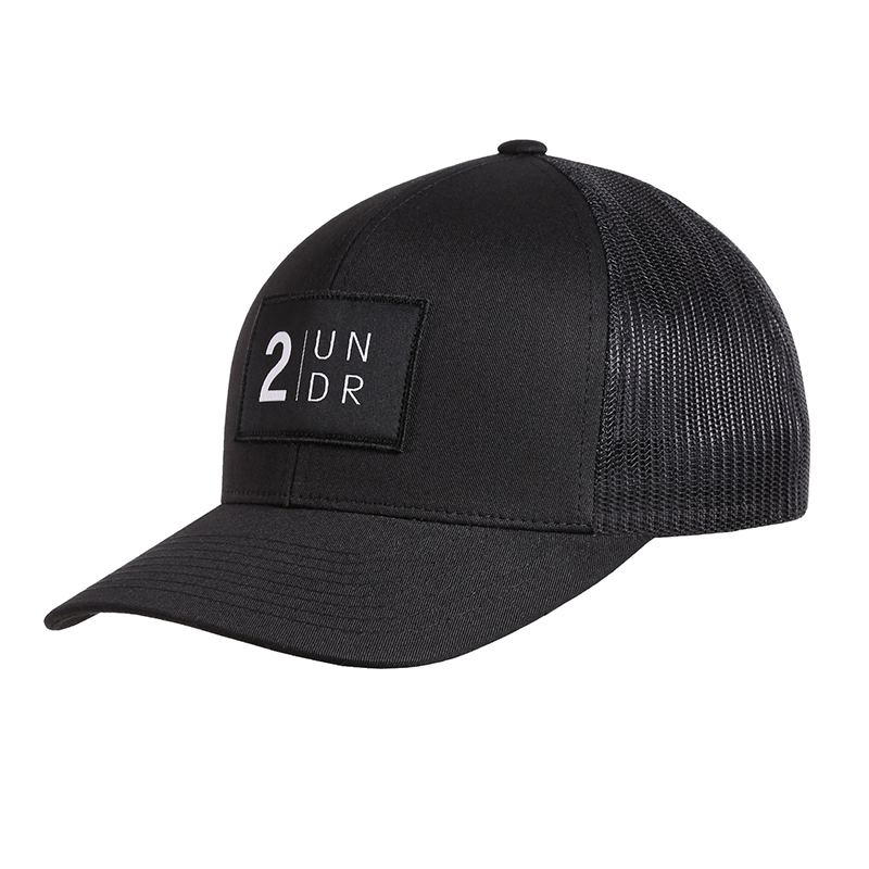 2UNDR Hat (Black) - Universal Size - Flexifit Technology - High Class Hat