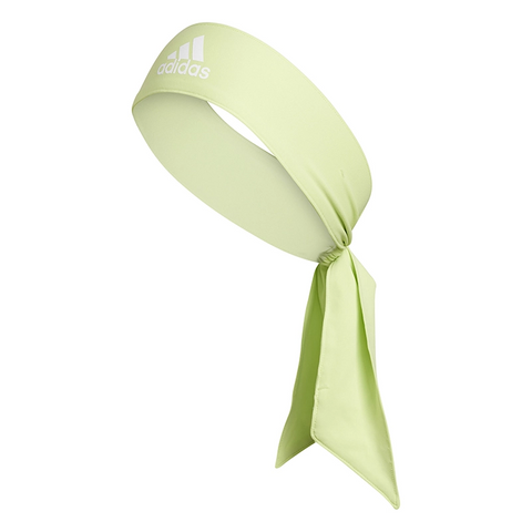 adidas Alphaskin Tie Headband (Lime)