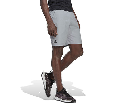 adidas Ergo 7" Short (M) (Grey) - Adidas Authentic Sport Shorts - Stretchy Fabric