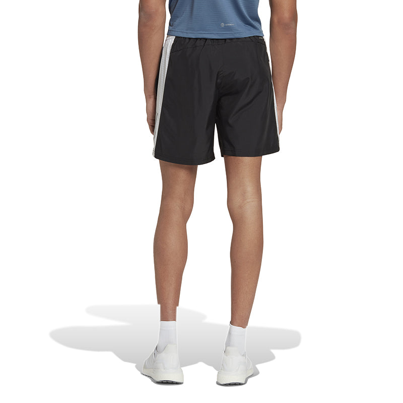 adidas Own the Run 7" Short (M) (Black)  100% Recycled Polyester Plain Weave