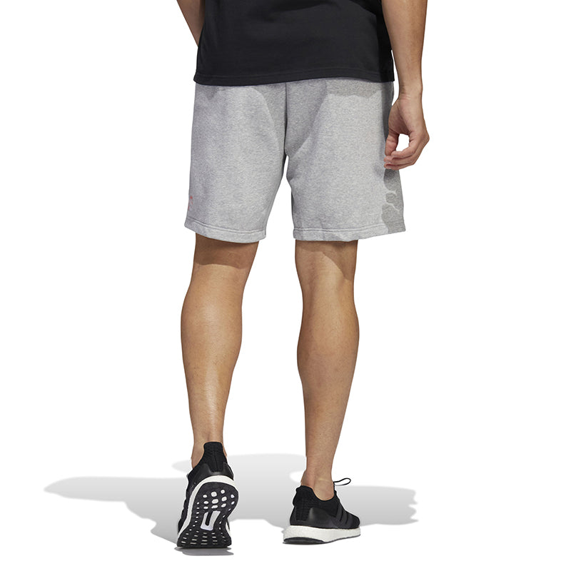 adidas Americana Graphic 10" Short (M) (Grey) - Flow Society Shorts for Men