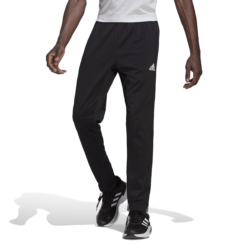 adidas Game and Go Tapered Pant (M) (Black) Front Pockets and One Back Pocket
