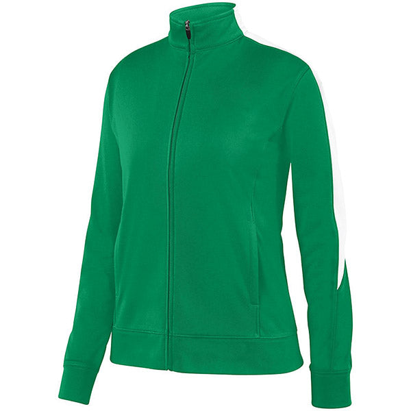 Augusta Medalist Jacket (W) (Kelly Green) Soft and Warm - 100% Polyester Matte Brushed Tricot
