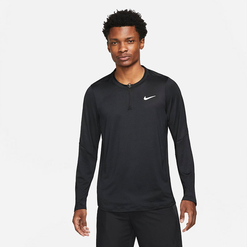 Nike Breathe Advantage Half-Zip Top (M) (Black)