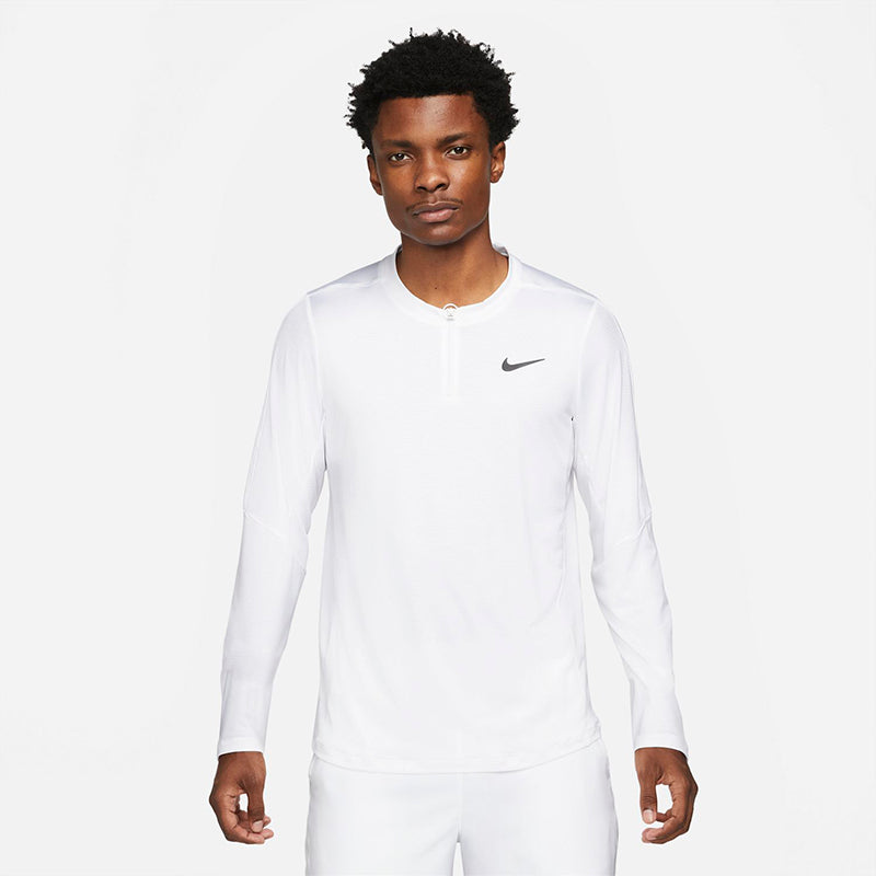 Nike Breathe Advantage Half-Zip Top (M) (White)