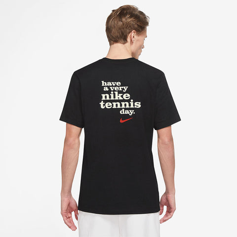 Nike Court US Open Tee (M) (Black)