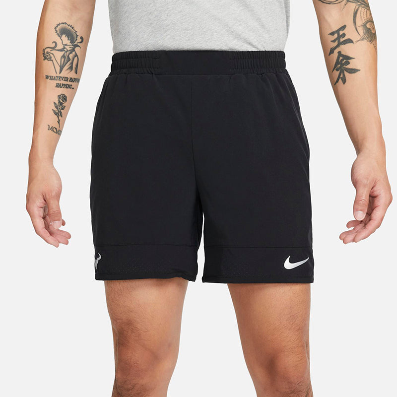 Nike Court Advantage Rafa Short 7" Metallic (M) (Black)