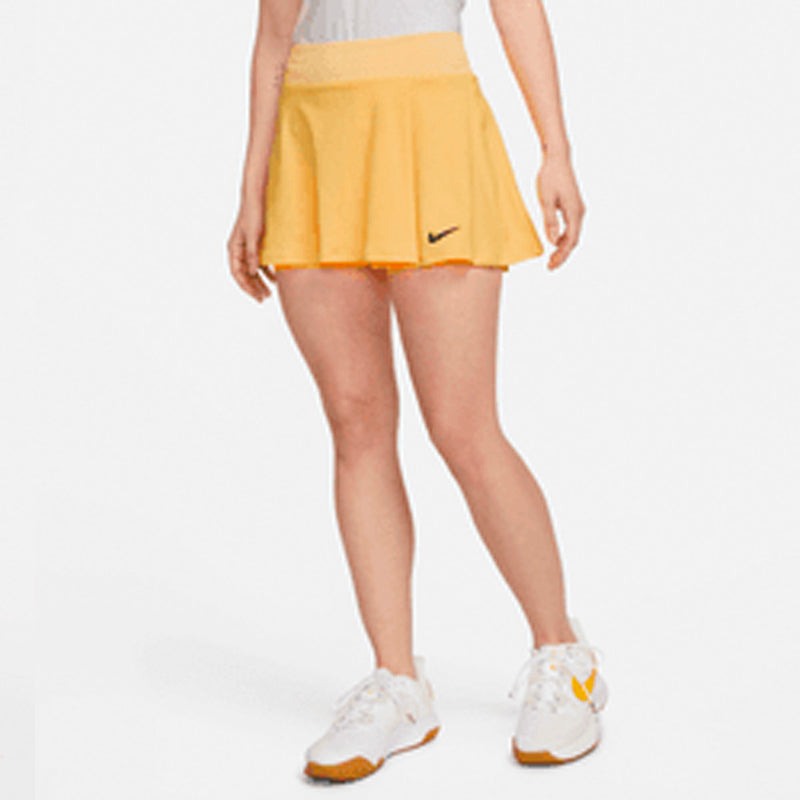 Nike Court Victory Flouncy Skirt (W) (Citron Pulse)