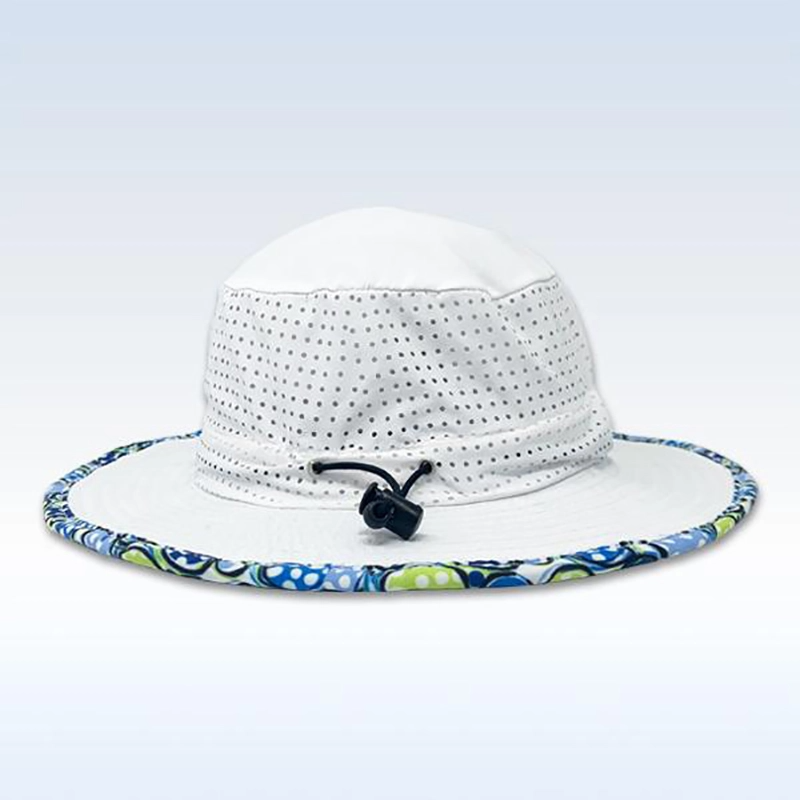 Pickleball Bella Dink 1 Bucket Hat (White/Blue)