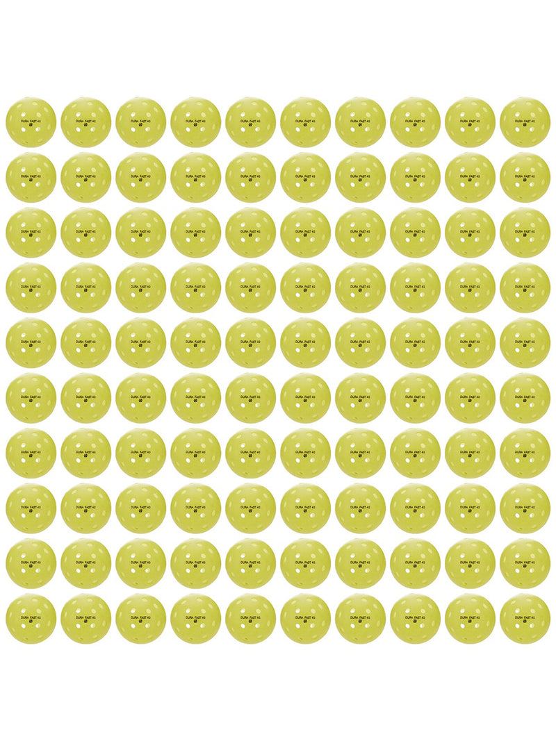 DuraFast 40 Outdoor Pickleball (100x) (Yellow)