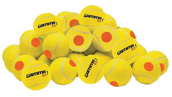 Gamma 60 Orange Dot Balls Bag (60x)