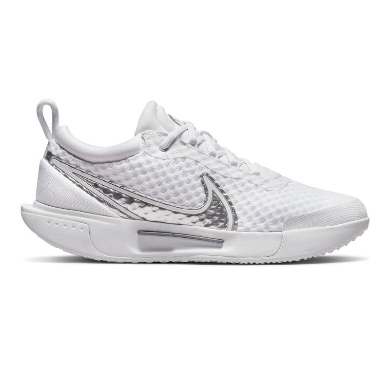 Nike Court Zoom Pro (W) (White/Silver)