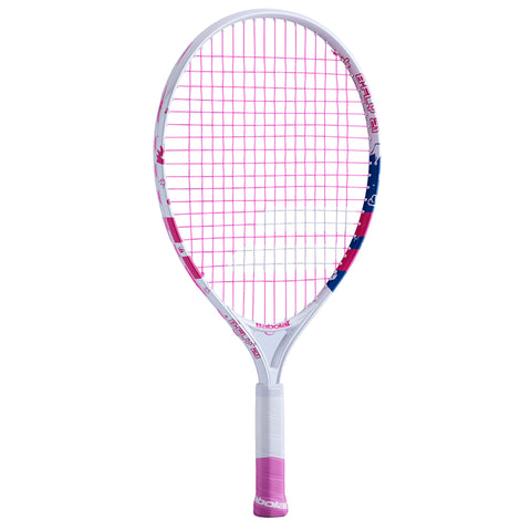 Babolat B' Fly 21 Junior (Strung) Pre-strung with Babolat Synthetic Gut in Pink