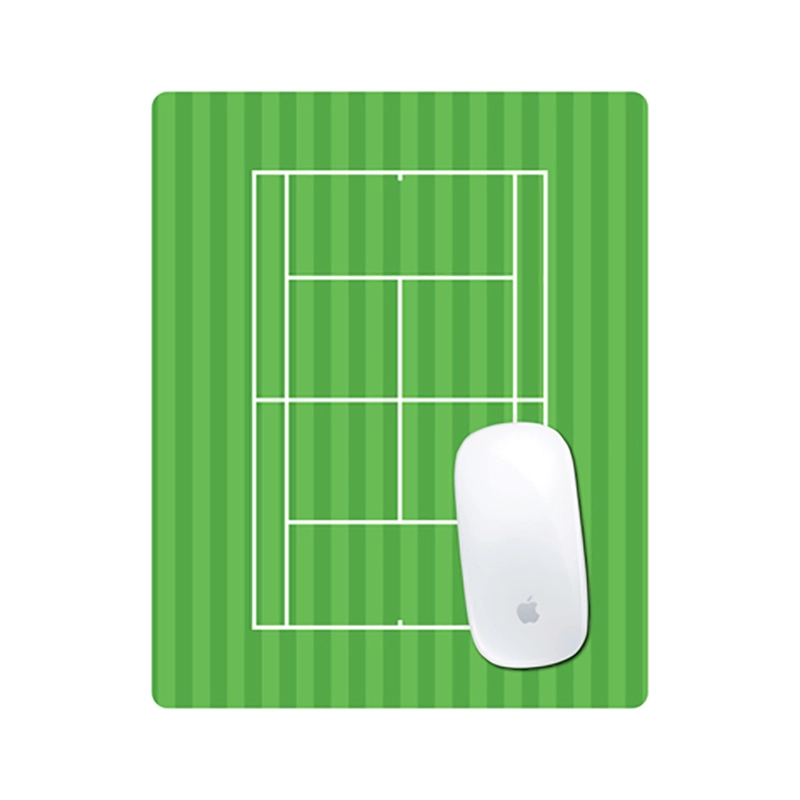 Grass Tennis Court Mouse Pad (Green)