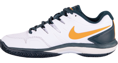 Nike Air Zoom Prestige Women's Tennis Shoe - White / Orange AA8024180