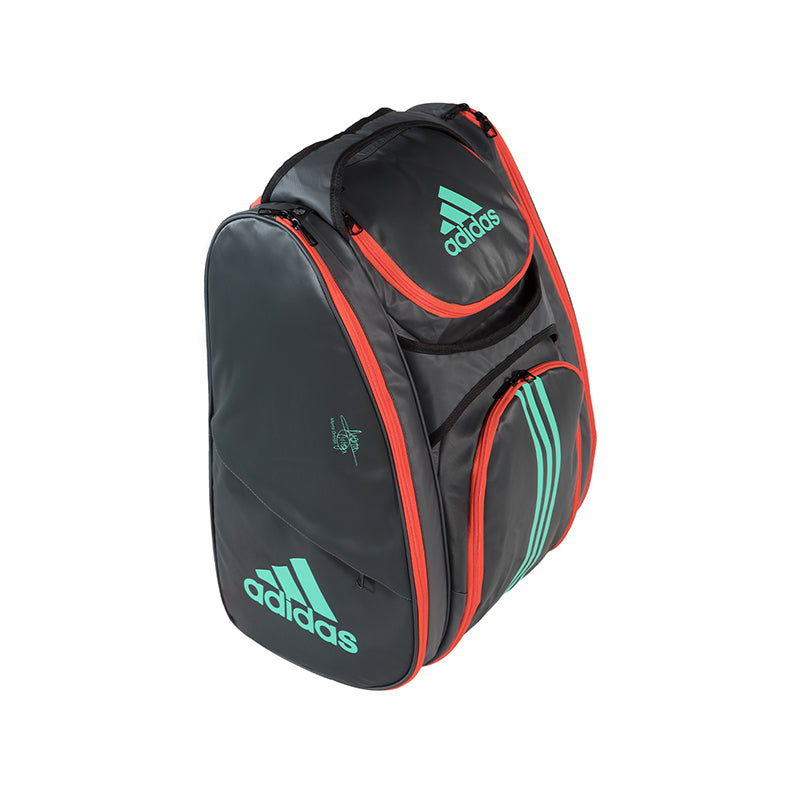 adidas Padel Multigame Racketbag (Anthracite/Turbo Red)
