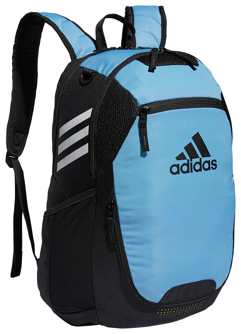 adidas Stadium 3 Backpack (Light Blue) - Sports Bag Unisex - Tour Tennis 12 pack Racquet Bag