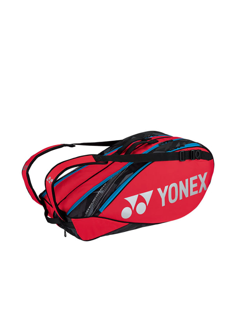 Yonex Pro Racquet 6-Pack Bag (Tango Red) (2022)