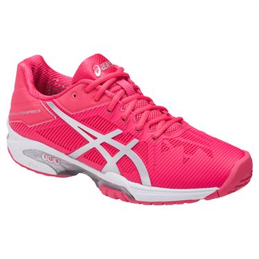 Asics Women's Gel Solution Speed 3 Rouge Pink/Silver/White E650N.1993