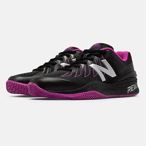 New Balance Women's Black with Pink Zing WC1006WR